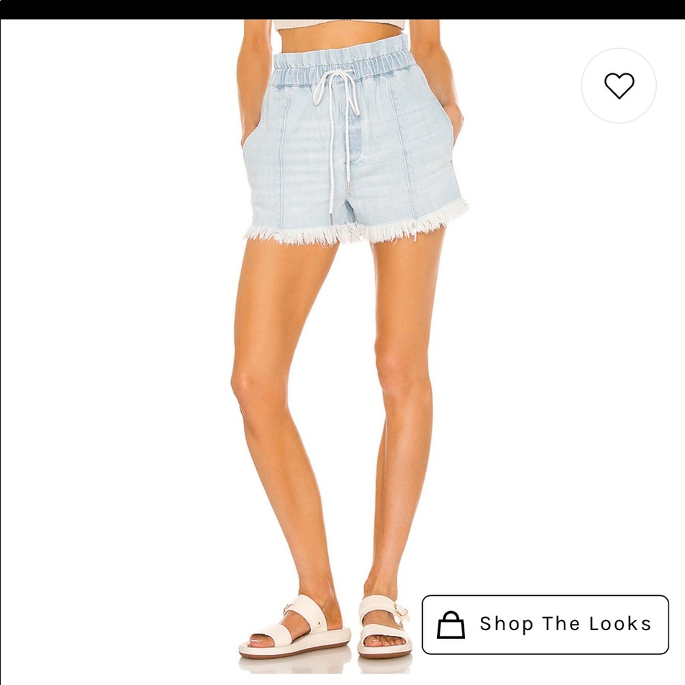 Pistola paperbag waist shorts
